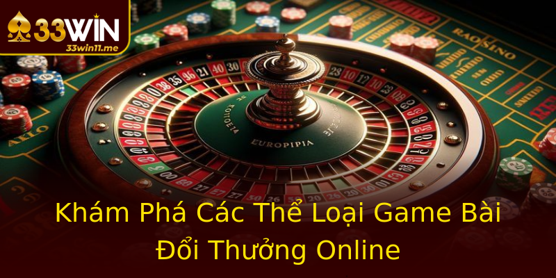 Khám Phá Các Thể Loại Game Bài Đổi Thưởng Online