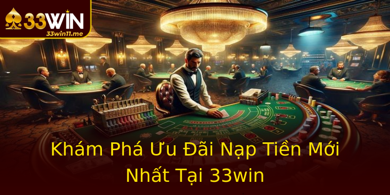 Khám Phá Ưu Đãi Nạp Tiền Mới Nhất Tại 33win
